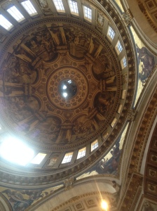 The dome of St. Paul's Cathedral.